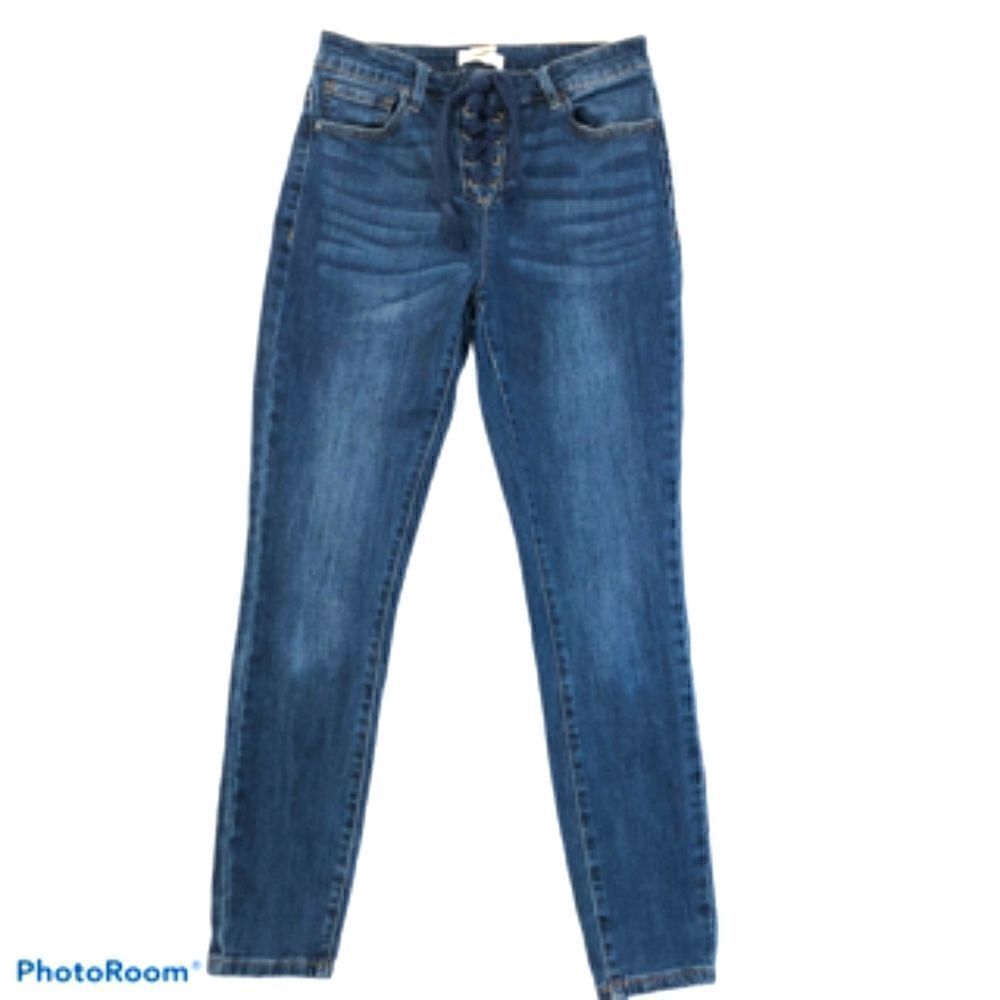 SKY and SPARROW Lace Up Jeans